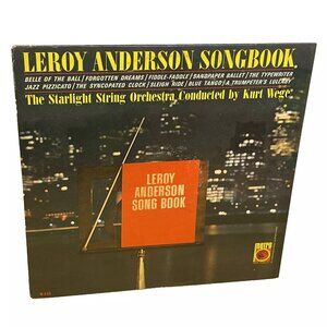 The Starlight String Orchestra Leroy Anderson Song Book(Vinyl, 1965) Metro M-545